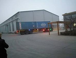 Heavy duty square timber multi-blade saw shipped to Portugal